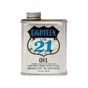 18.21 MAN MADE Absolute Mahogany Aceite para Barba, Cabello y Piel 60 ml
