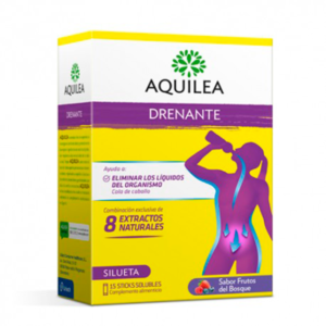 Aquilea Drenante con Sabor a Frutos del Bosque - 15 Sticks Solubles
