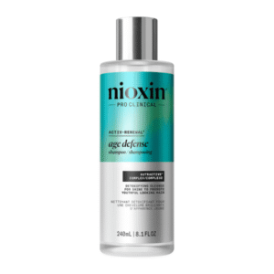 NIOXIN AGE DEFENSE Champú Antienvejecimiento Purificador del Cuero Cabelludo con Niacinamida, 240 ml