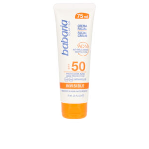 Babaria SOLAR ADN INVISIBLE Crema Solar Facial SPF50 75 ml