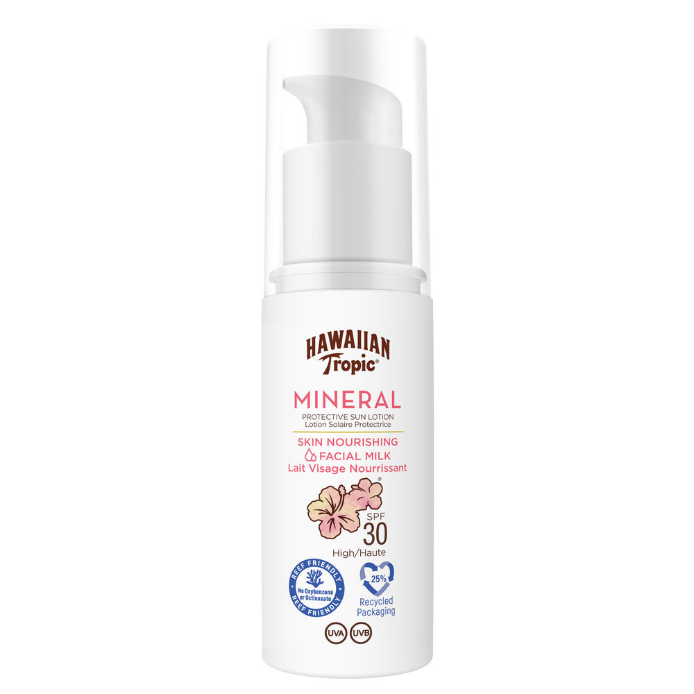Hawaiian Tropic Mineral Facial Protective Milk SPF30 50 ml