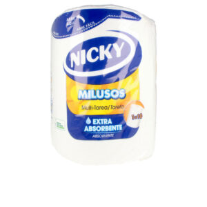 Nicky MULTIUSOS Papel Extra Absorbente – Pack de 10 Rollos