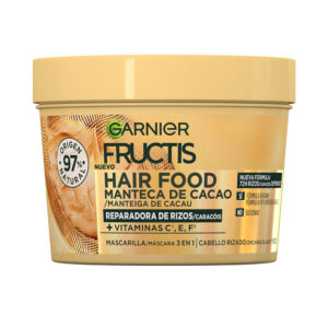 Garnier Fructis Hair Food Manteca de Cacao Mascarilla Rizos Nutridos 390 ml