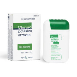 Orravan Cloruro Potásico Sin Azúcar 30 Comprimidos