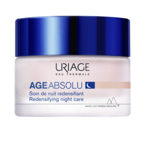 Uriage AGE ABSOLU Mascarilla Nocturna Reafirmante con Retinol, Ácido Hialurónico y Manteca de Karité 50 ml