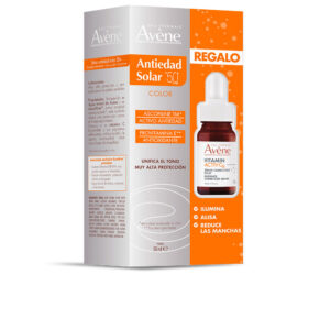 Avene Solar Antiedad con Color SPF50+ - Lote 2 pz