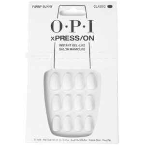 OPI xPRESS/ON Uñas Artificiales – Tonos Icónicos Funny Bunny – 30 u