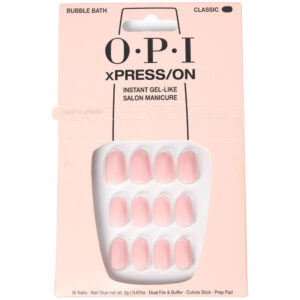 OPI xPRESS/ON Uñas Artificiales Tonos Icónicos Bubble Bath 30 u