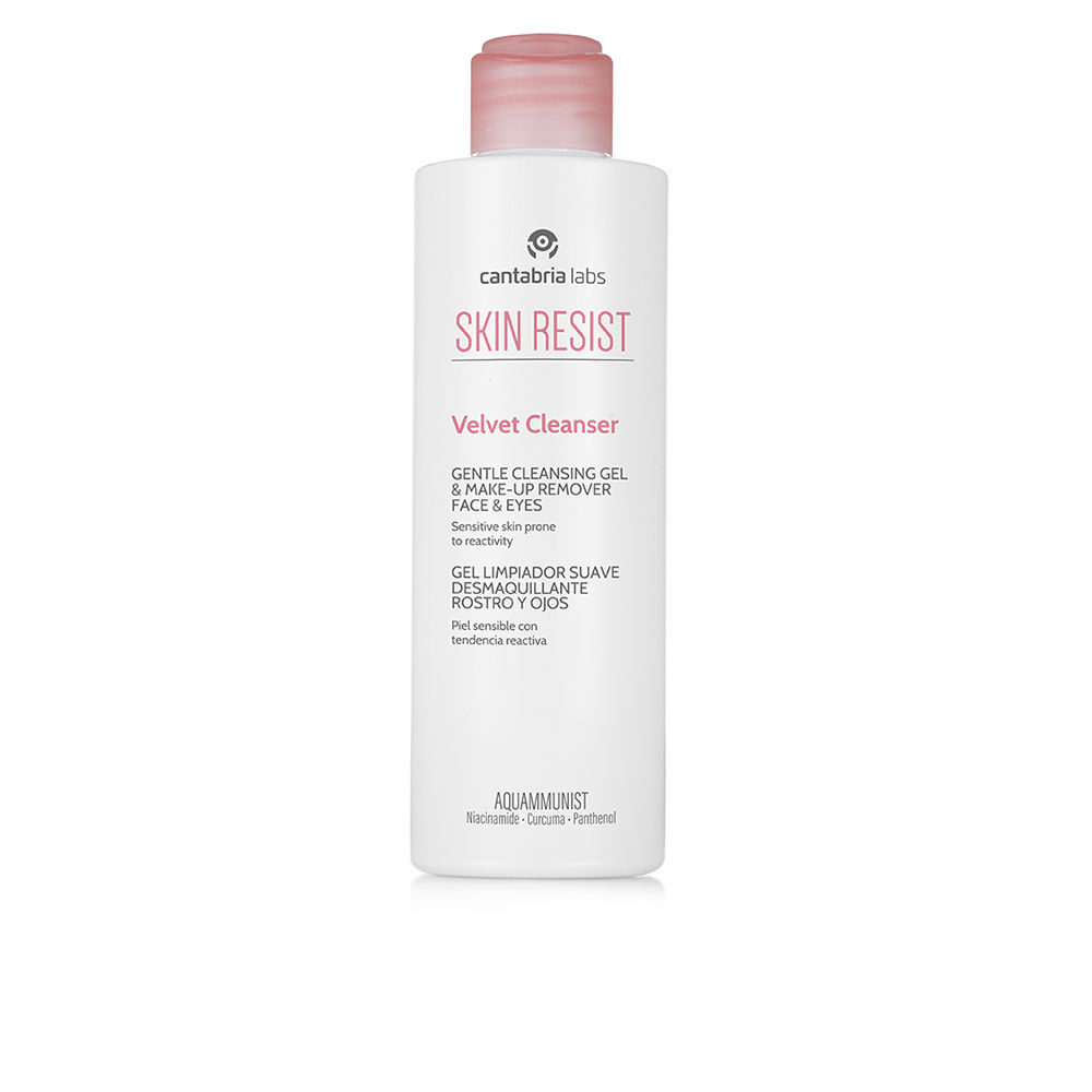 Skin Resist Velvet Gel Limpiador Desmaquillante Suave para Rostro y Ojos 200 ml