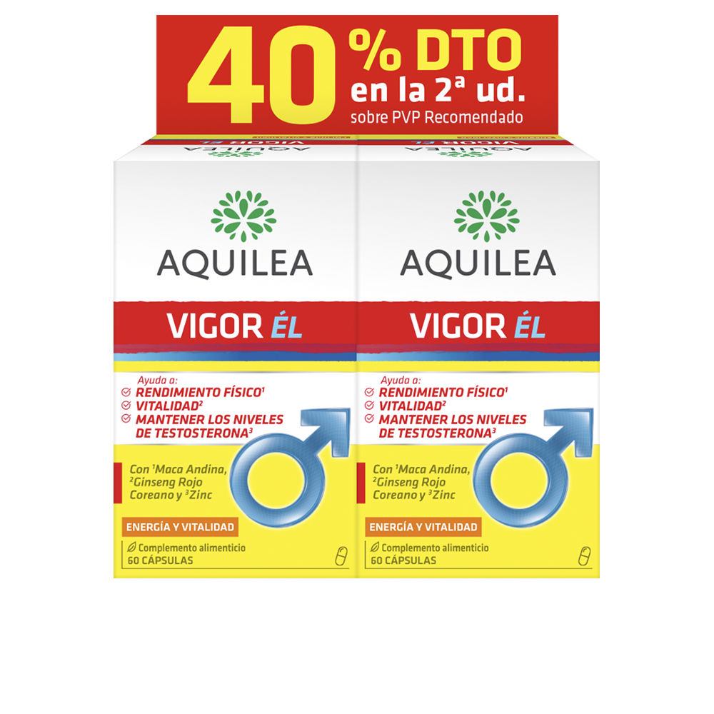 Aquilea Vigor Él Cápsulas Pack 2 x 60