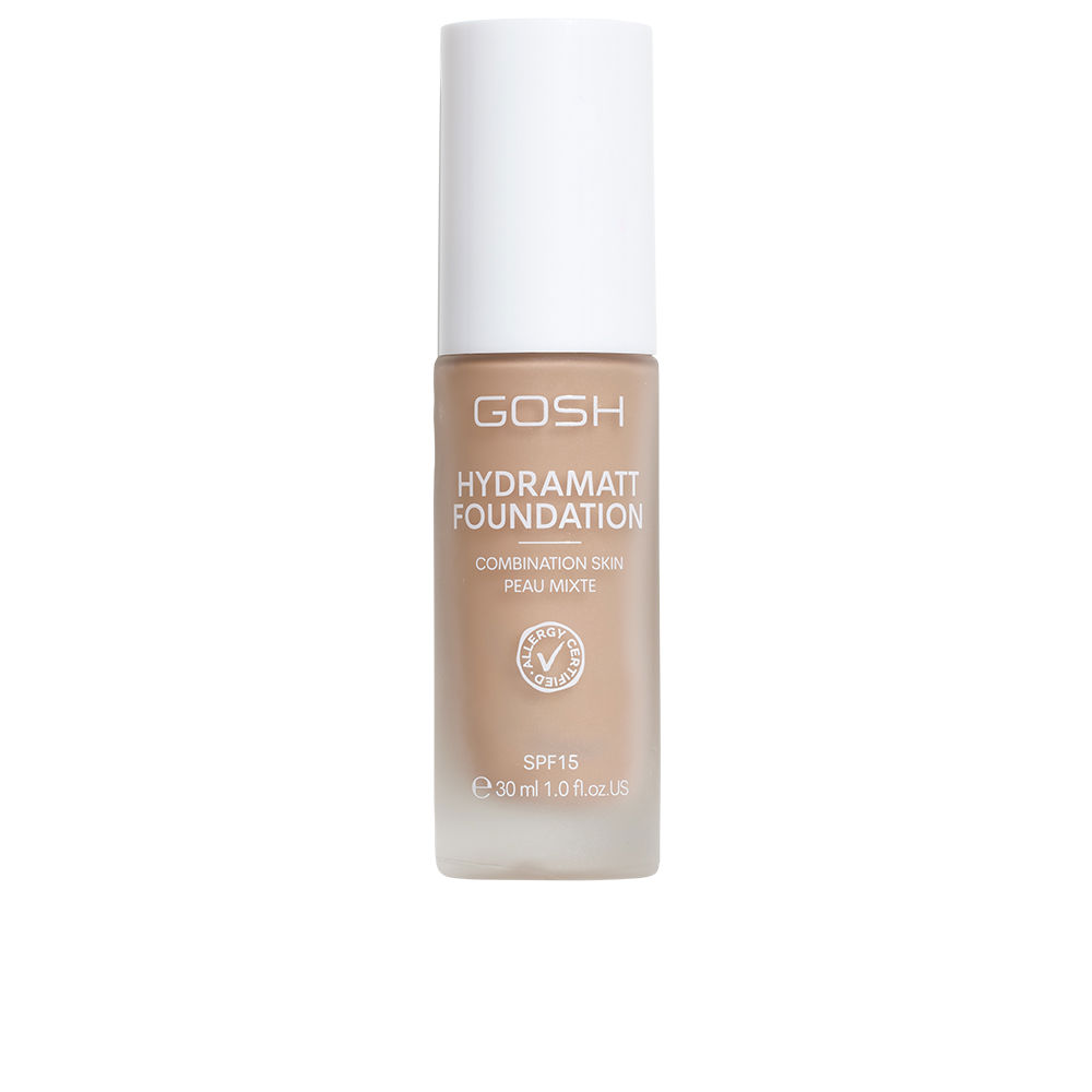 GOSH HYDRAMATT Base de Maquillaje SPF15 #010 Light Dark Red 30 ml