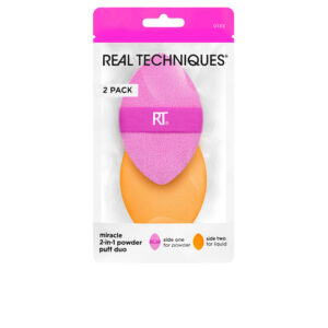 Real Techniques MIRACLE 2-in-1 Powder Puff Duo (2 u)