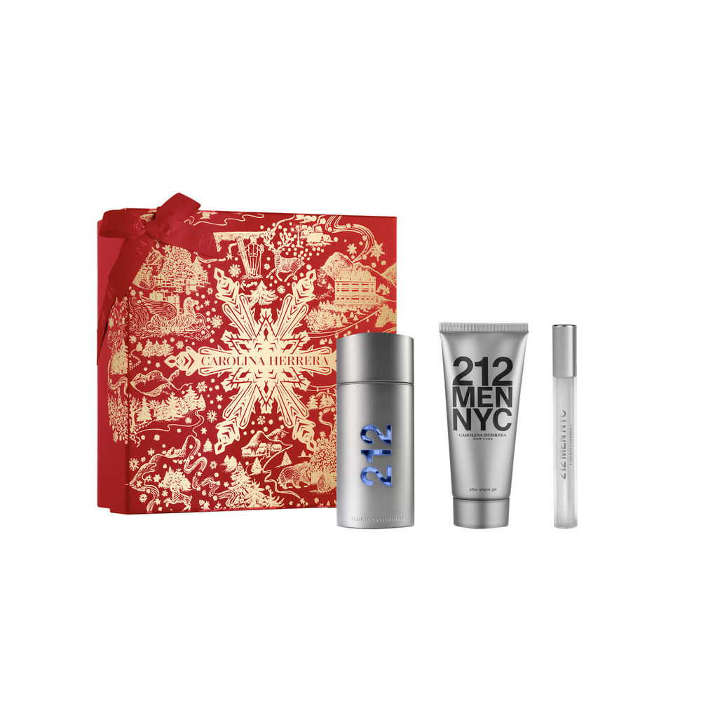 Carolina Herrera 212 NYC Men Estuche 3 Piezas