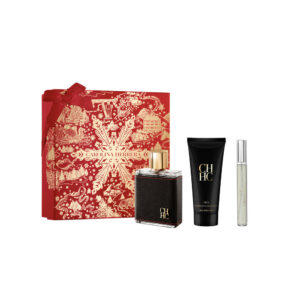 Carolina Herrera CH Men Estuche 3 Piezas: Eau de Toilette Vaporizador 100 ml + Bálsamo para después del afeitado 100 ml + Eau de Toilette Vaporizador 10 ml