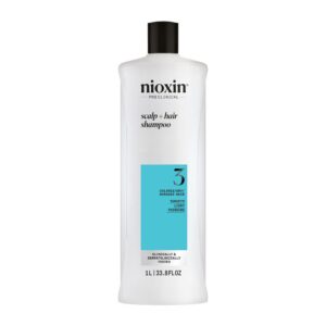 Nioxin Sistema 3 - Champú para Cabello Teñido y Dañado con Debilitamiento Leve - 1000 ml
