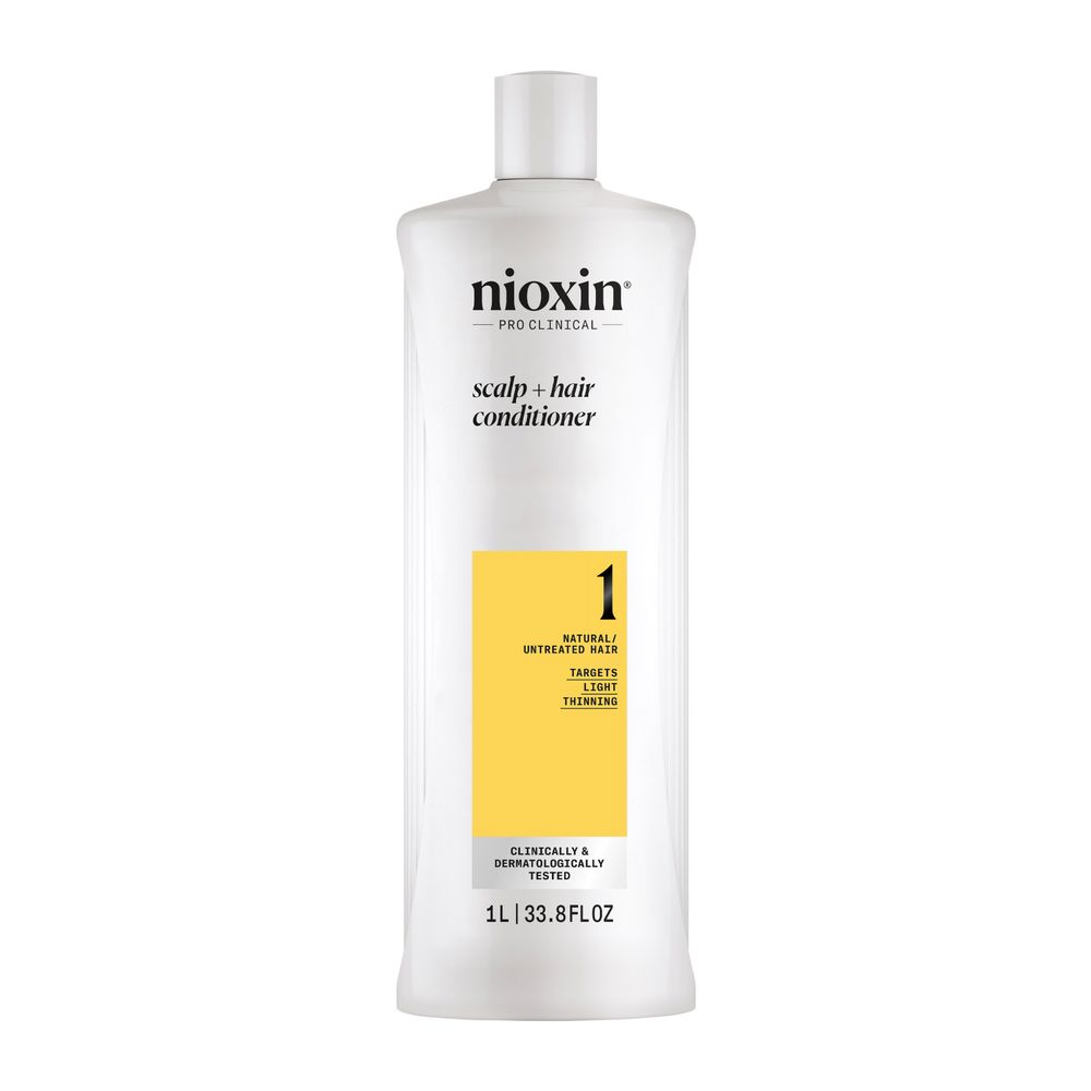 Nioxin System 1 Acondicionador para Cabello Natural con Debilitamiento Leve 1000 ml