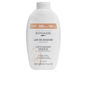 Byphasse CARESSE Crema de Ducha Leche de Almendra Dulce 600 ml