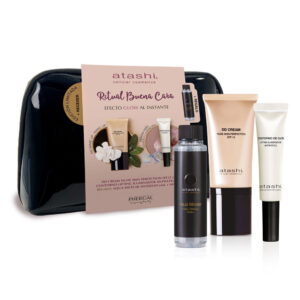 ATASHI DD CREAM EFECTO GLOW INSTANTÁNEO ESTUCHE 4 Piezas