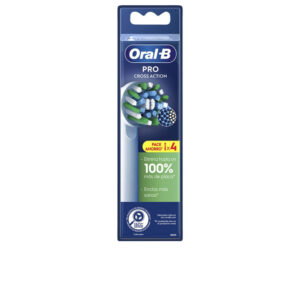 ORAL-B Cross Action Cabezales Blanco 4 uds