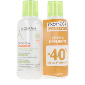 A-DERMA EXOMEGA CONTROL Crema Emoliente Pack 2 x 400 ml