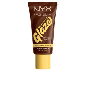 NYX PROFESSIONAL MAKE UP BUTTERMELT GLAZE Protector Solar Tint SPF30 #09-Hazelnut Butta 30 ml