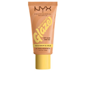 NYX PROFESSIONAL MAKE UP BUTTERMELT GLAZE protector solar tint + SPF30 #02-Vanilla Bean Butta 30 ml