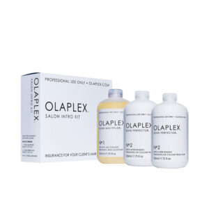 OLAPLEX Salon Intro Estuche 3 pz: Bond Multiplier 525 ml + Bond Perfector 525 ml + Bond Perfector 525 ml