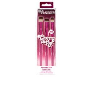 REAL TECHNIQUES Cherry On Top Mesmereyes Brush Trio - 3 U