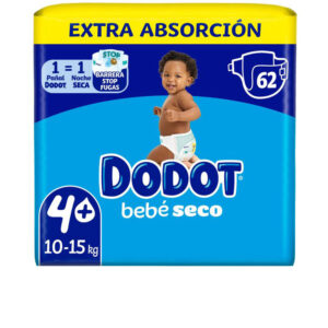 DODOT Etapas Extra Talla 4 Pañales 10-15 kg 62 uds