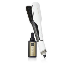 GHD Duet 2 en 1 Plancha de Pelo de Aire Caliente – Blanco